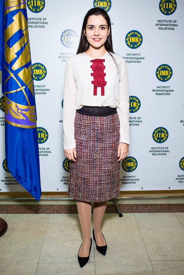 Kramatorskij delegat Kongressa Soveta Evropy Karina Radchenko 1