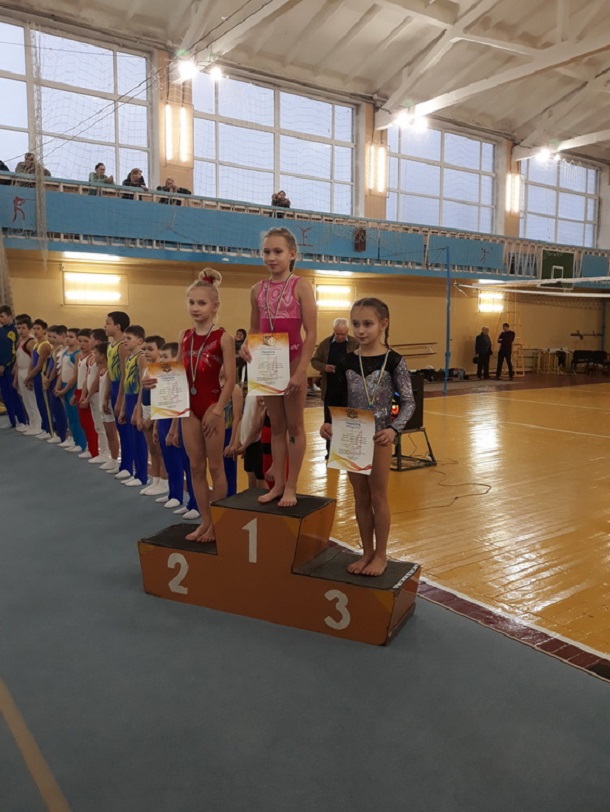 Gimnasty iz Kramatorska uspeshno vystupili na otkrytom chempionate 3