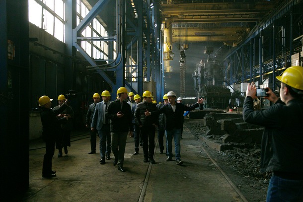 Uchastniki zasedaniya Komiteta Verkhovnoj Rady Ukrainy posetili Energomashspeczstal 10