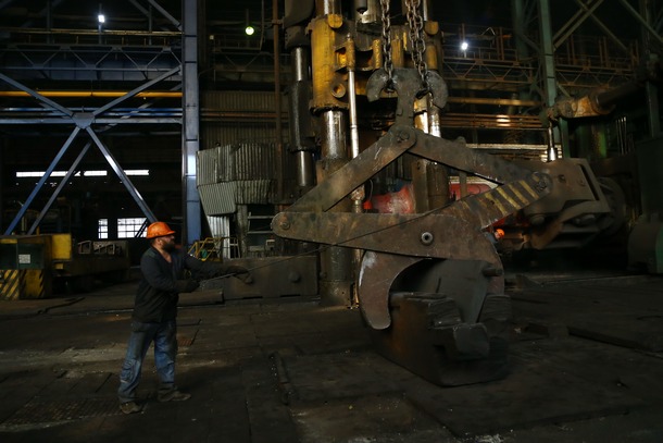 Uchastniki zasedaniya Komiteta Verkhovnoj Rady Ukrainy posetili Energomashspeczstal 12