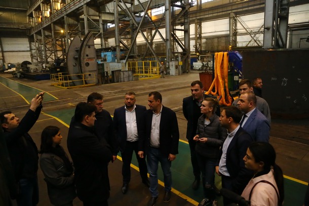 Uchastniki zasedaniya Komiteta Verkhovnoj Rady Ukrainy posetili Energomashspeczstal 18