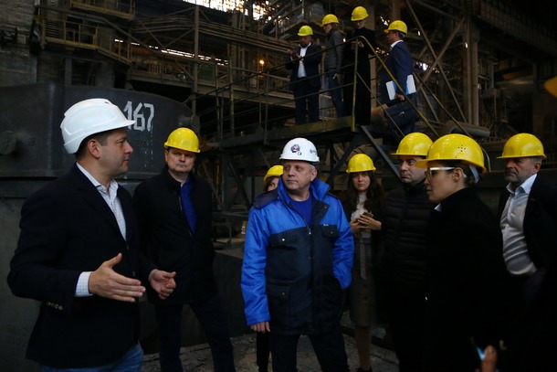 Uchastniki zasedaniya Komiteta Verkhovnoj Rady Ukrainy posetili Energomashspeczstal 3