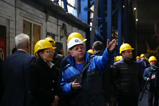 Uchastniki zasedaniya Komiteta Verkhovnoj Rady Ukrainy posetili Energomashspeczstal 8