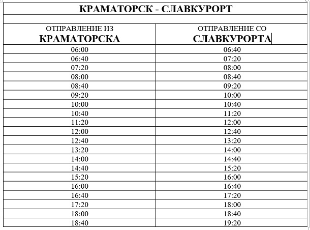 Kramatorsk Slavkurort