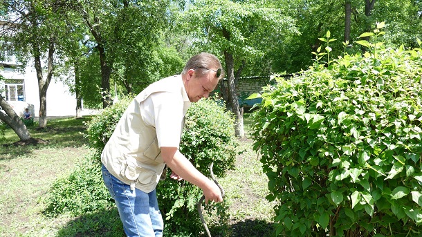 V detskom sadu Kramatorska pojmali zmeju 4