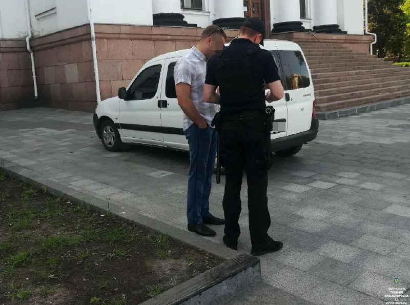 patrulnyje shtrafujut narushitelej kramatorsk