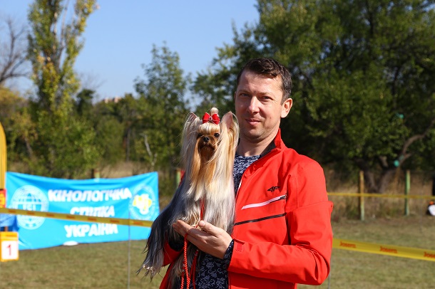 V Kramatorske proshla vystavka sobak gorodskogo otdelenija KSU 16