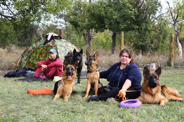 V Kramatorske proshla vystavka sobak gorodskogo otdelenija KSU 5