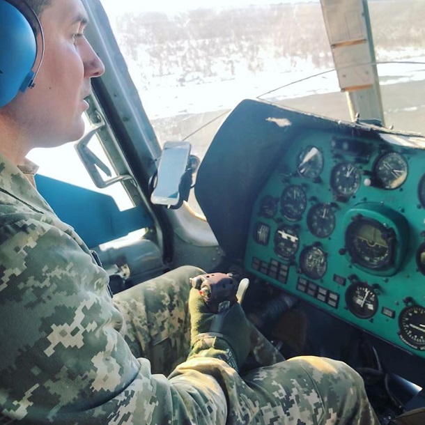 Polet s voennosluzhashhimi nad Donbassom 2