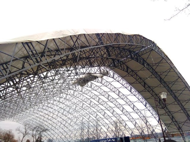 bernackogo stadion nakrytije kramatorsk