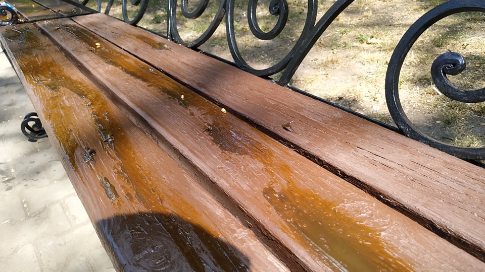 gryaznyje lavochki skver shevchenka kramatorsk 2