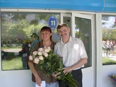 Андрей Борсук стал первым покупателем цветочного рынка