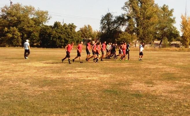 kramatorskie futbolisty prinyali uchastie