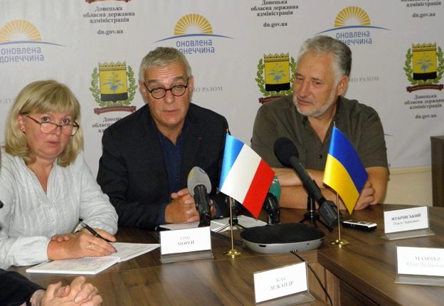 v kramatorsk priezhali frantsuzi