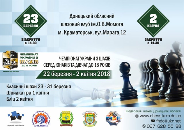Chess ChU U18 Kramatorsk