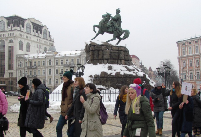 Feministicheskij marsh kiev