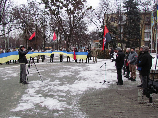 miting dobrovoltsev kramatorsk