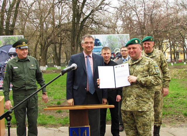 Peredacha it oborudovanija pogranichnikam kramatorsk