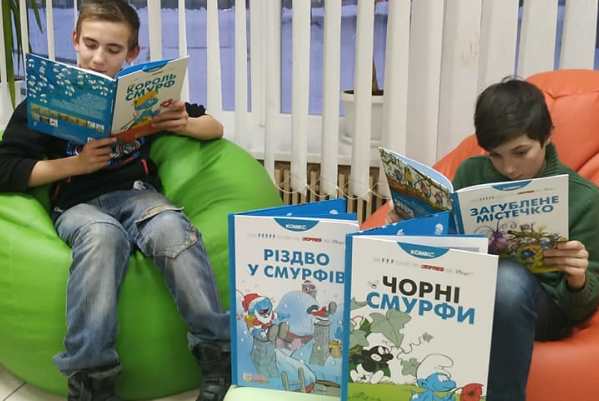 komiksy o smurfah