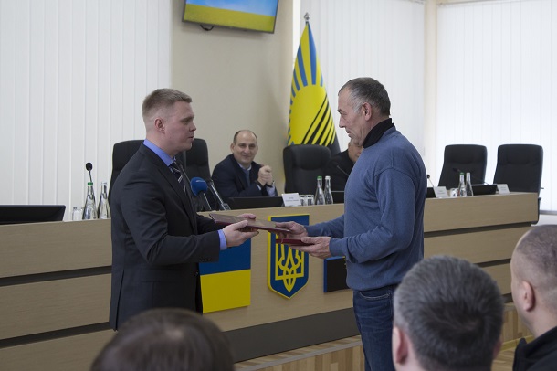 V Doneckoj oblgosadministracii sostojalos torzhestvennoe nagrazhdenie 5