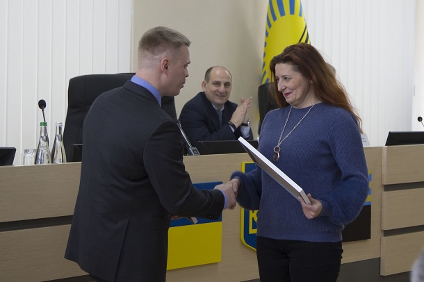 V Doneckoj oblgosadministracii sostojalos torzhestvennoe nagrazhdenie 7