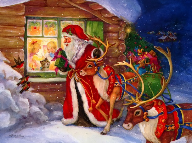 V Kramatorske Ded Moroz