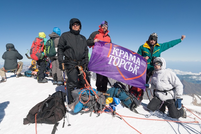 Kazbek alpinisty 1