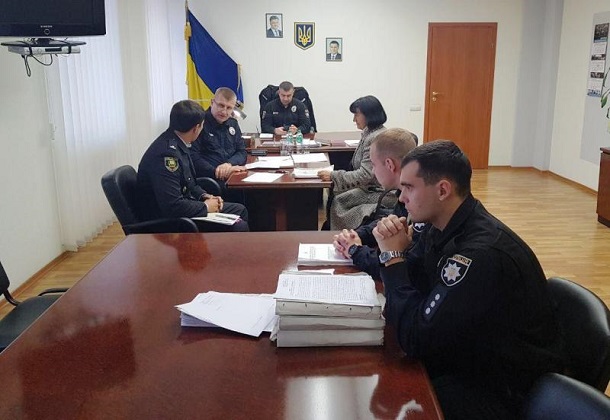 Kramatorsk glava nacionalnoj policii provel vyezdnoj priem
