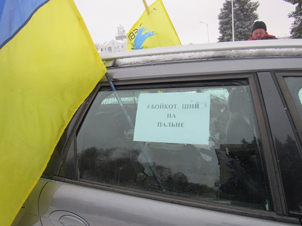 V Kramatorske mitingovali avtovladelcy s evronomerami 6
