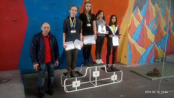 Sportsmeny iz Kramatorska zanjali na Chempionate Ukrainy po skalolazaniju prizovye mesta 1