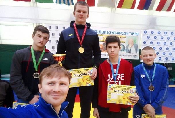 Sportsmeny iz Kramatorska zanjali prizovye mesta v turnire po greko rimskoj borbe 1