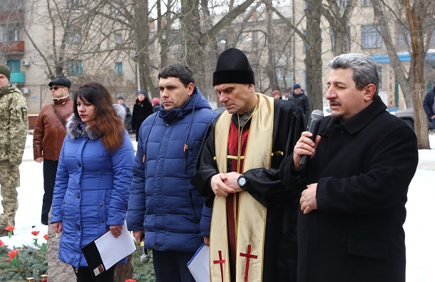 V Kramatorske proshel den pamjati 10 fevralja 13