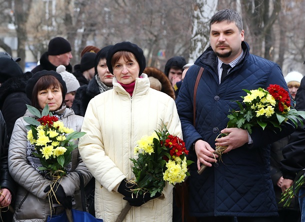 V Kramatorske proshel den pamjati 10 fevralja 9