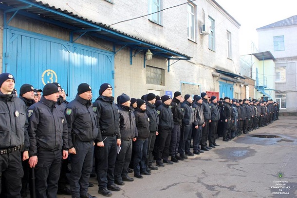 V Kramatorske v den vyborov prezidenta policija perejdet na usilennyj variant nesenija sluzhby 2