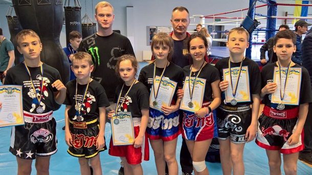 Sportsmeny iz Kramatorska zanjali prizovye mesta po tajlandskomu boksu