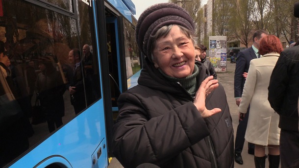 V Kramatorske zapustili trollejbus na Lazurnyj 8