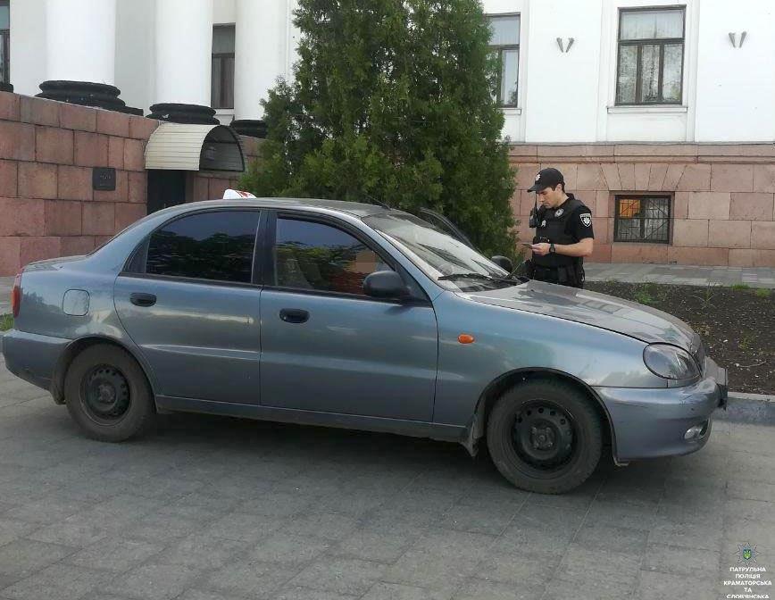 patrulnyje shtrafujut narushitelej kramatorsk 1