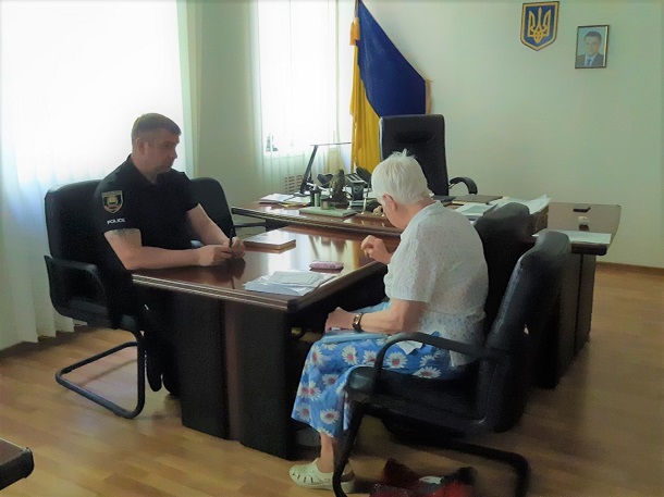V Kramatorske nachalnik policii provodit ezhenedelnyj priem grazhdan