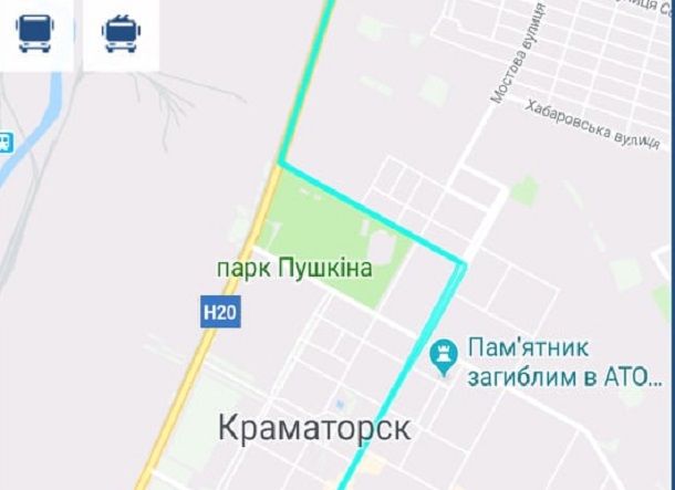 V Kramatorske v mobilnom prilozhenii DozoR City proizoshel sboj