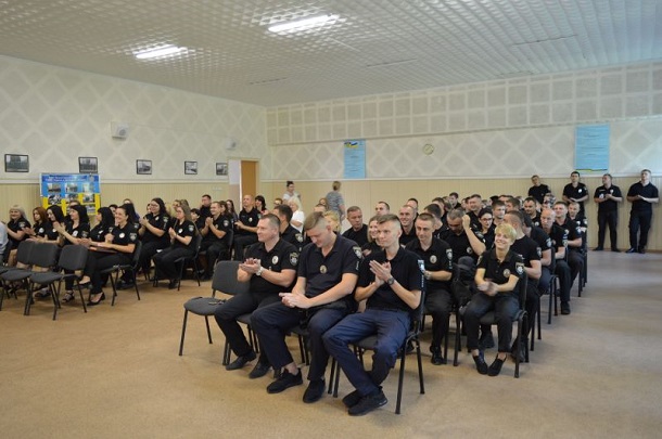 V policii Kramatorska otmetili luchshih sotrudnikov 3