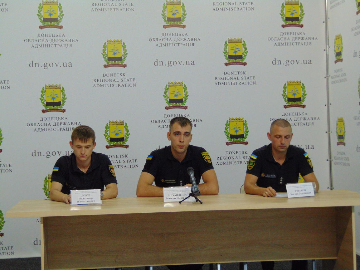 briffing spasateli kramatorsk
