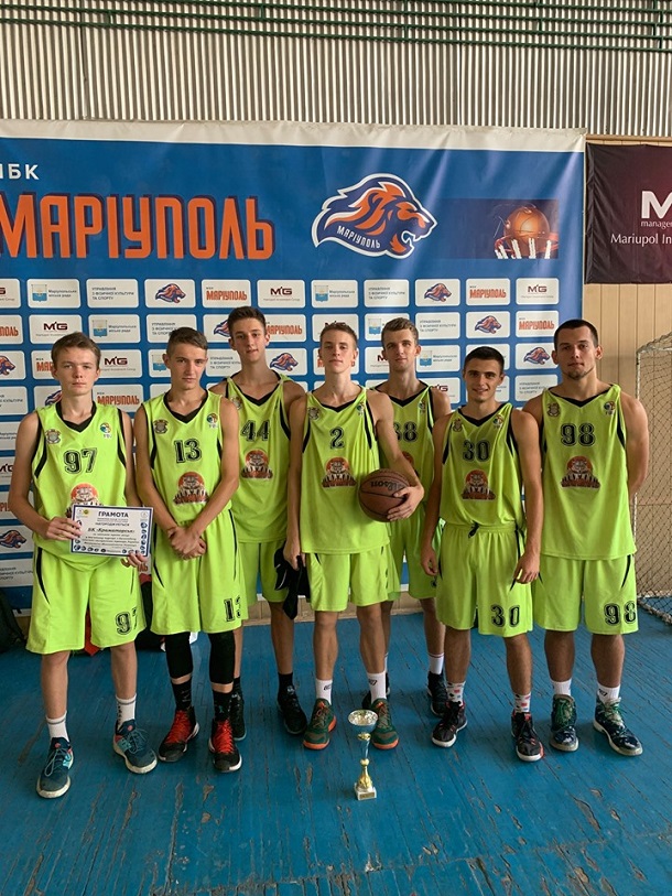 MBK Kramatorsk zanjal trete mesto na basketbolnom turnire v Mariupole 2