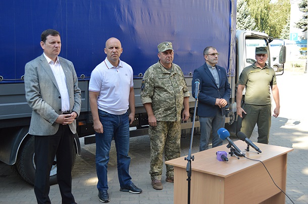 V Kramatorsk pribyl gumanitarnyj gruz iz Latvii 2