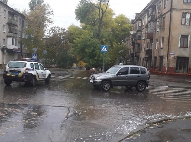 V Kramatorske v rezultate DTP postradal 7 letnij malchik 111