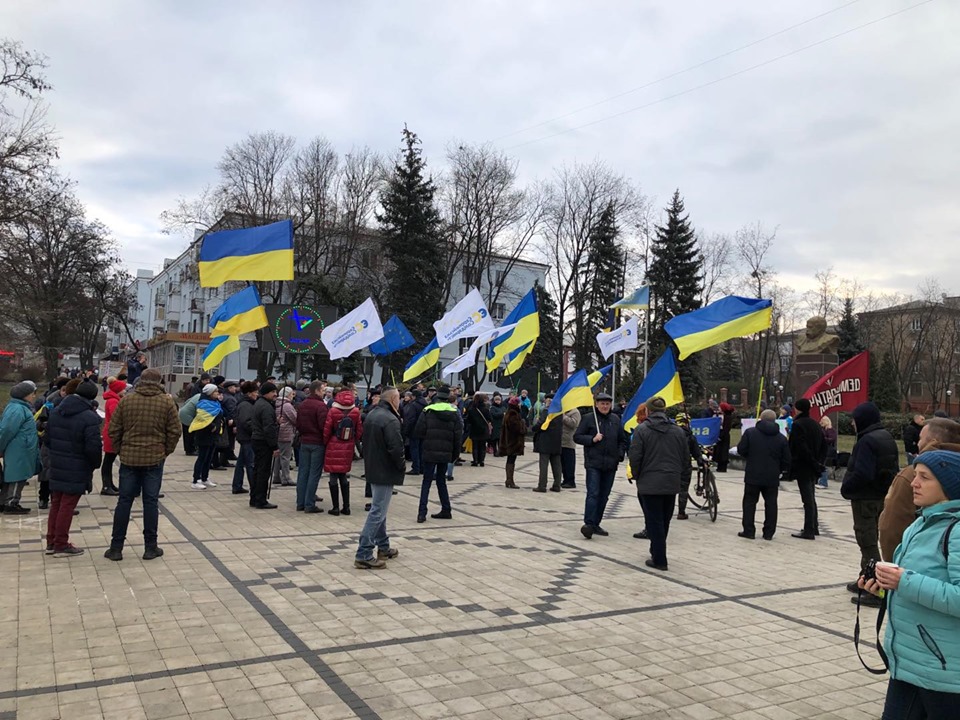 U Kramatorsku projshla akcіja Chervonі lіnії dlja Zelenskogo 6