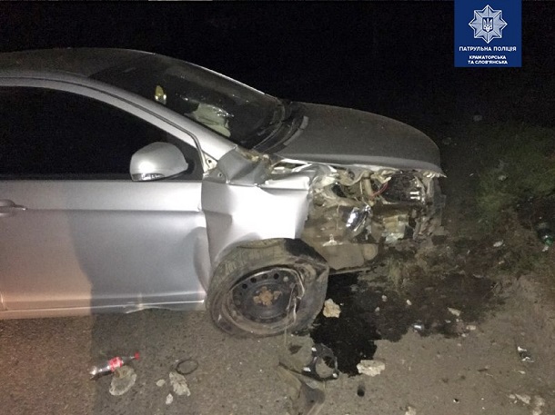 V Kramatorske pjanyj voditel bez prav vehal v oporu LJeP 1