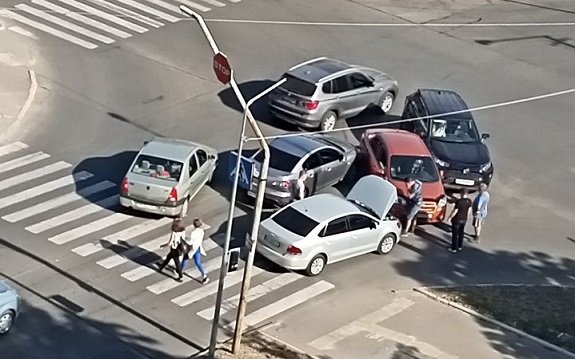 V Kramatorske proizoshlo masshtabnoe DTP