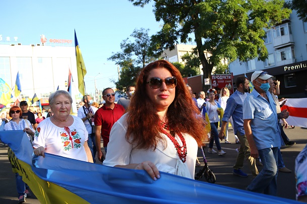 V Kramatorske sostojalos prazdnichnoe shestvie v chest Dnja nezavisimosti Ukrainy 13