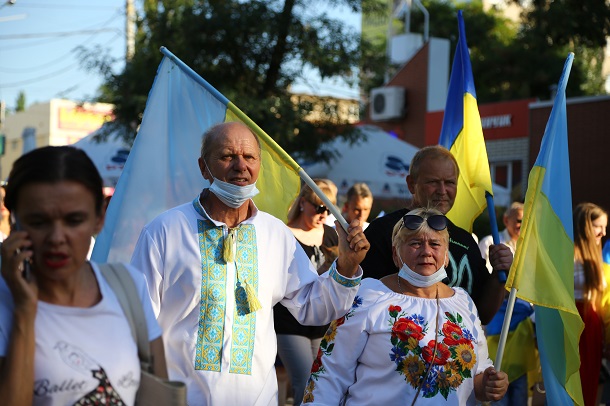 V Kramatorske sostojalos prazdnichnoe shestvie v chest Dnja nezavisimosti Ukrainy 16