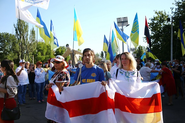 V Kramatorske sostojalos prazdnichnoe shestvie v chest Dnja nezavisimosti Ukrainy 2